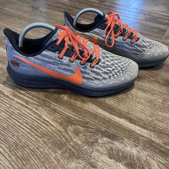 Nike Other - NIKE Zoom Pegasus 36 OSU Oklahoma State Gray Orange CI2074-001 Men’s 9